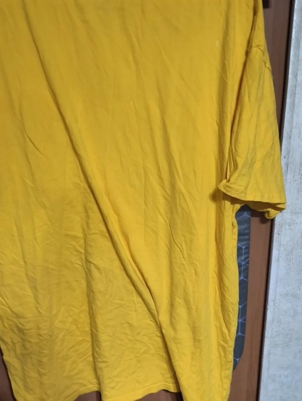 Champion Yellow Short Sleeve Logo Tee